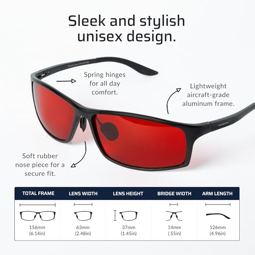 truedark نظارات TrueDark Twilights Elite المتميزة لحجب الضوء الأزرق المعزز للنوم - تحجب 98% من الضوء الأزرق والأخضر والبنفسجي لنوم أفضل - للرجال والنساء بواسطة ديف أسبري - Image 5