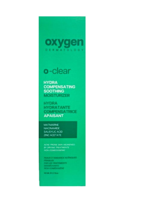 Oxygen O-Clear Hedra Combinsa Ting Soothing Moisturizer 50Ml