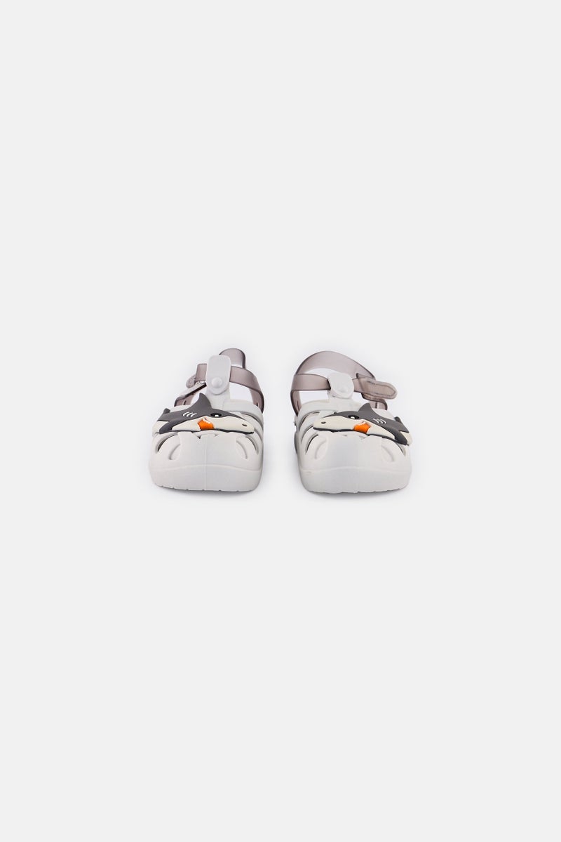 Ipanema Toddlers Boy  Velcro Closure Sandals, Grey - Image 3