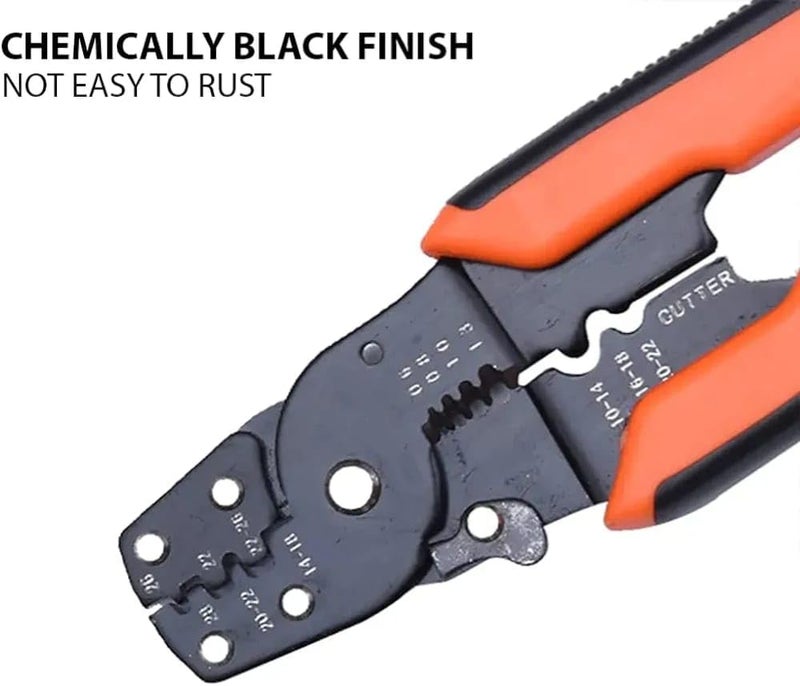 VENEKETY 190mm Professional 0620mm SelfAdjusting Automatic MultiFunction Crimping Stripper Tool Tangent Mouth Design Ergonomic Handle - Image 3