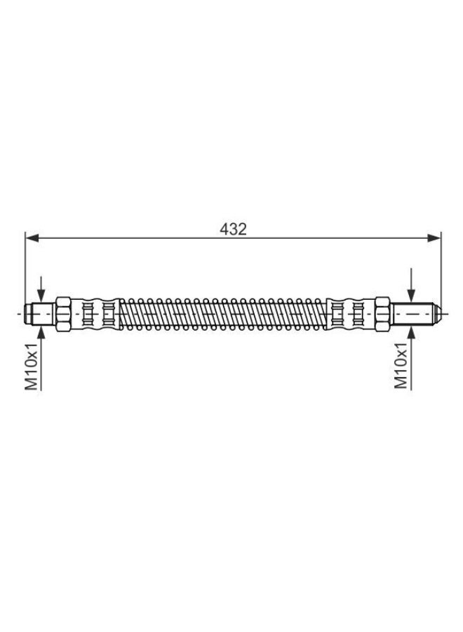 BOSCH HOSE FLEXIBLE-BRAKE - 1 987 476 584