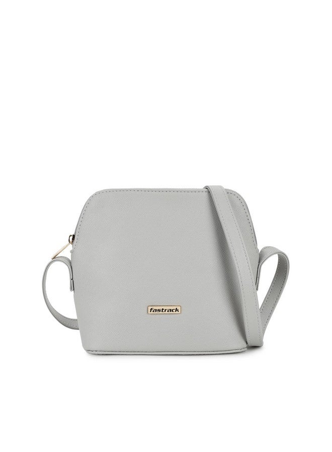 Fastrack Textured Sling Bag for Women, Girls and Ladies | With Zip-Up Closure and Adjustable Sling Straps - Image 1