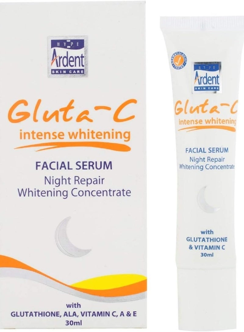 GLUTA C Gluta-C Intense Whitening Facial Night Repair Serum 30ml - Image 3