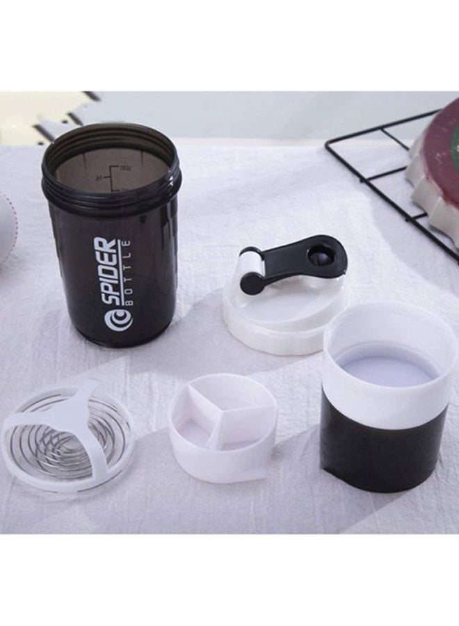 سبايدر زجاجة مياه رياضية لخفق البروتين 500ملليلتر - Image 3