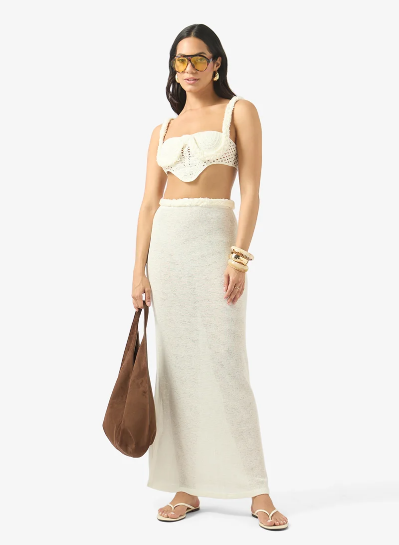 Soleira  Crochet Top & Skirt Set for Women | Best Price UAE