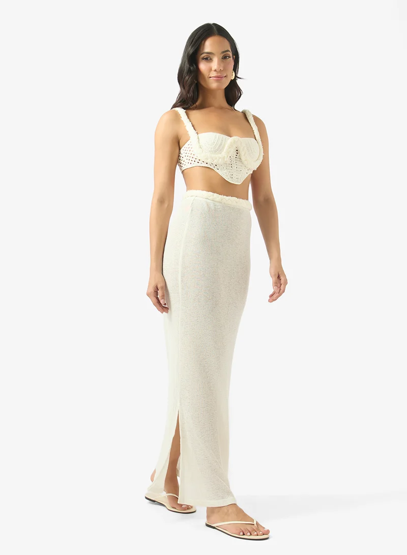 Soleira Crochet Top & Skirt Set