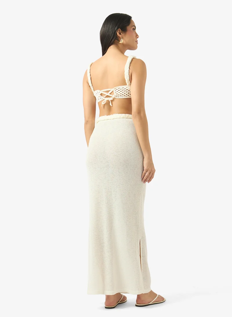 Soleira Crochet Top & Skirt Set