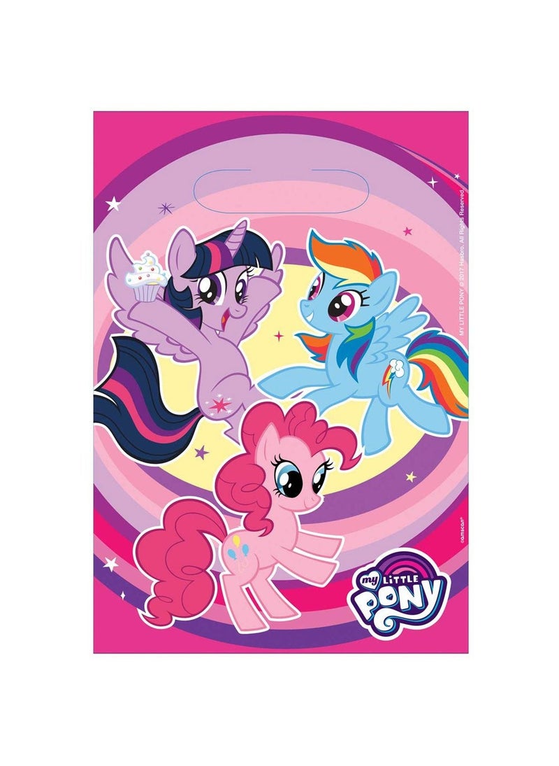 My Little Pony Treat Bags Multicolor Plastic 23cm 8-Pack