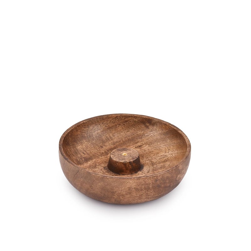 EDHAS Incense Burner Stick Holder Bowl, Ash Catcher Bowl for Home DÃ©cor, Meditation, Yoga (5" x 5" x 1.5") - Image 3