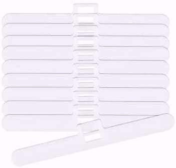 Vertical Blind Top Hangers for 89 mm Slats White Spare Parts for Repair 10 White
