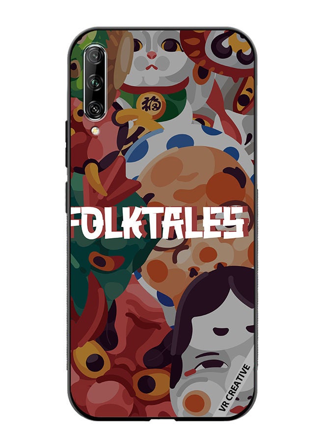 VR CREATIVE Protective Case Cover For Huawei Nova Y9S Japanese Folk Tales Design Multicolour - Image 1