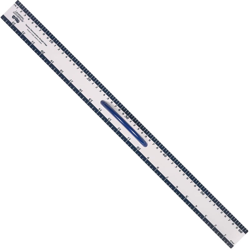 LEARNING ADVANTAGE Magnetic Dry Erase Straight Edge 24 Jumbo Teaching Ruler Measurement Tool for Whiteboards and Chalkboards - Image 3