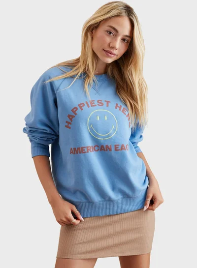 American Eagle Graphic Sweatshirt