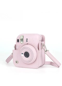 General Suitable for Fujifilm mini12 solid color Polaroid camera bag protective case PU camera bag camera storage bag accessories  - Image 1