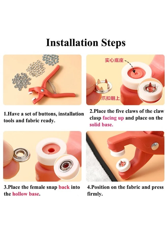 Multi-purpose Stapler for Clothes, Bags, and Shoes with a Set of Staples