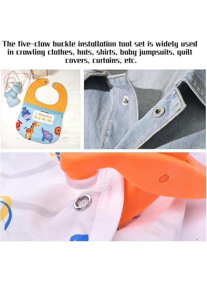 Multi-purpose Stapler for Clothes, Bags, and Shoes with a Set of Staples
