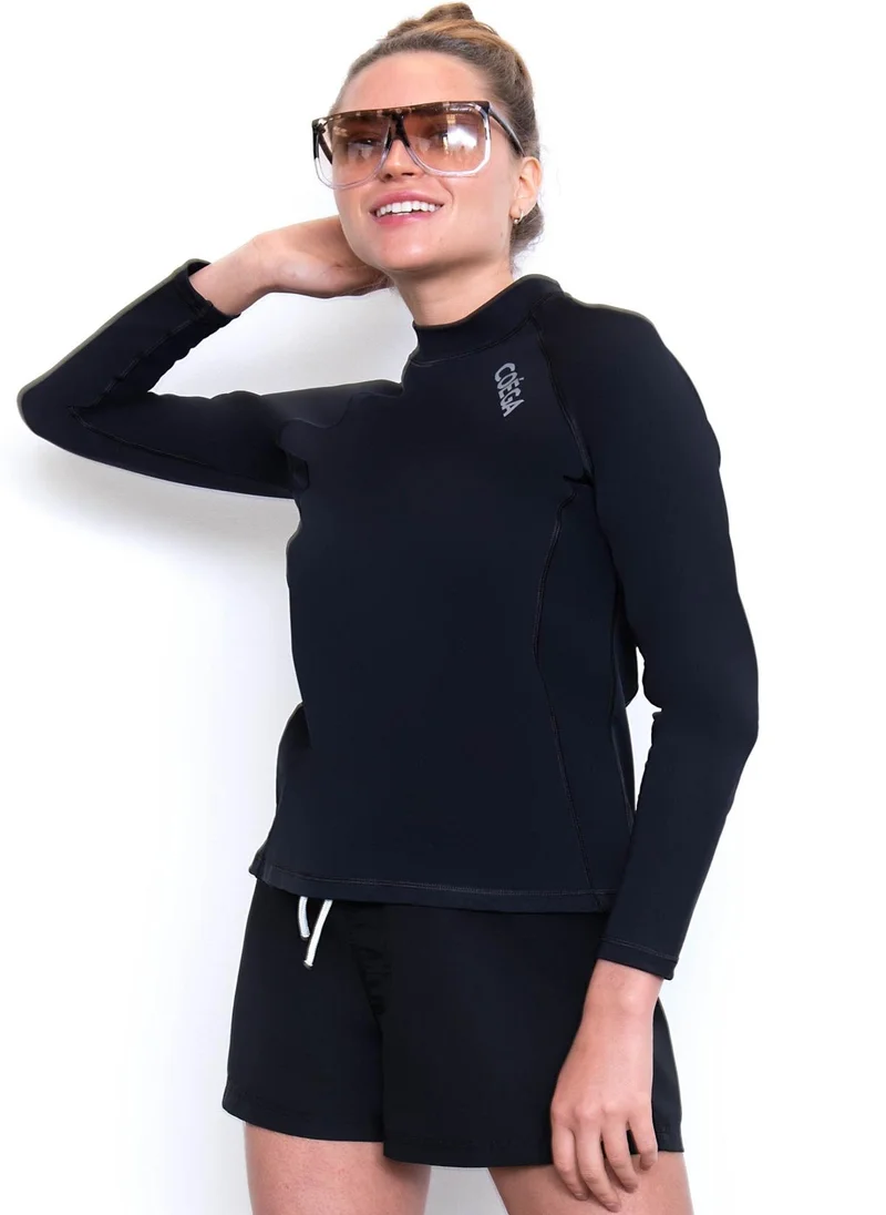 COEGA SUNWEAR COEGA Ladies Rashguard Long Sleeve - Black