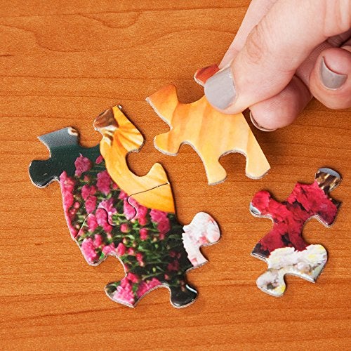 Bits and Pieces – Value Set of Three Large 300 Piece Jigsaw Puzzles for Adults – Seasons Themed Jigsaw Puzzles Designed by Artist John Sloane, Completed Puzzle Size: 18" x 24" - Image 3