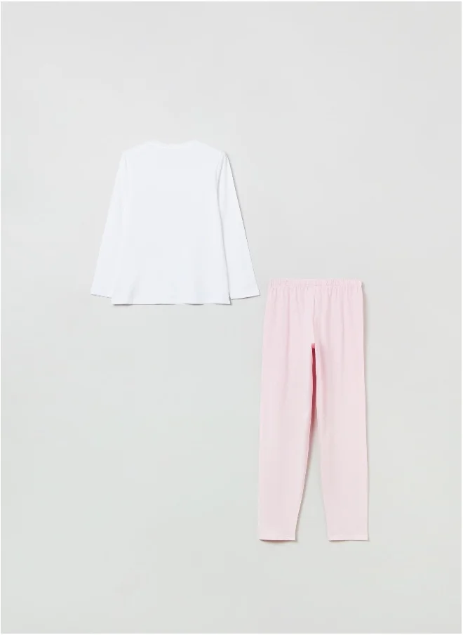 Ovs OVS Girls Long Pyjamas - White
