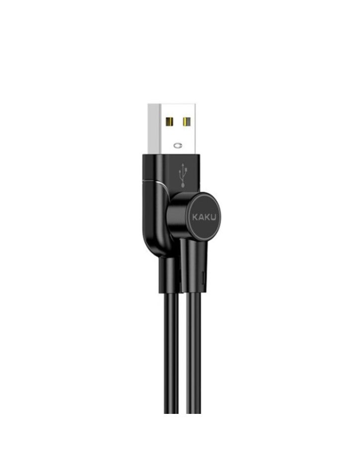 KSC-374/BLACK/LT PORTABLE CHARGING DATA LIGHTNING (1m)