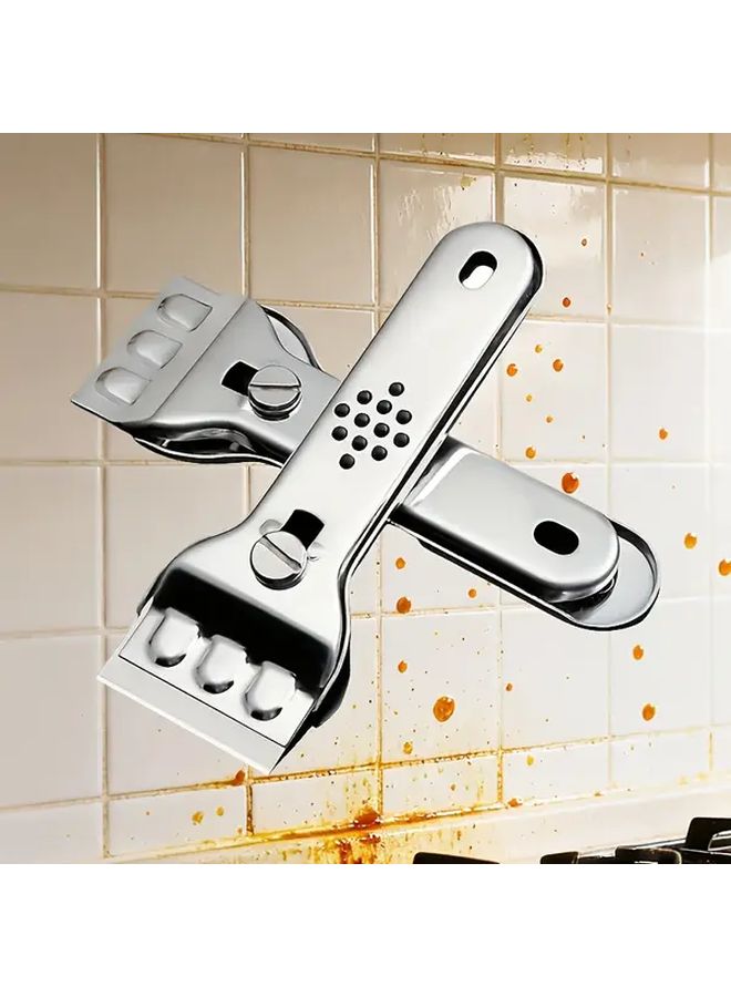 5 Replacement Blades Multi Purpose Cleaning Scraper For Paint Grease Ceramic Stove - Image 3