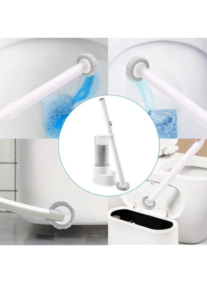 Multi-Purpose Bathroom Cleaning Tool – Durable, Ergonomic Scrubber for Tiles, Tubs, Showers, and Hard-to-Reach Areas – Efficient Deep Cleaning Brush for Bathroom Use - Image 1