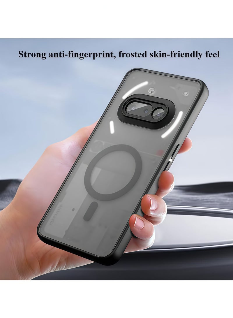 في كي إل غطاء حماية خاص بـ Nothing Phone 3a رقيق وملمسه ناعم مع شحن سريع مغناطيسي وحماية دقيقة للعدسات - Image 2