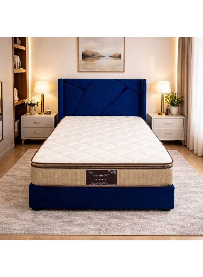 Bless Night Victoria Plus Bonnell Spring Mattress – Firm Support Bed Mattress, Breathable Comfort, Durable Orthopedic Back Support - Image 1