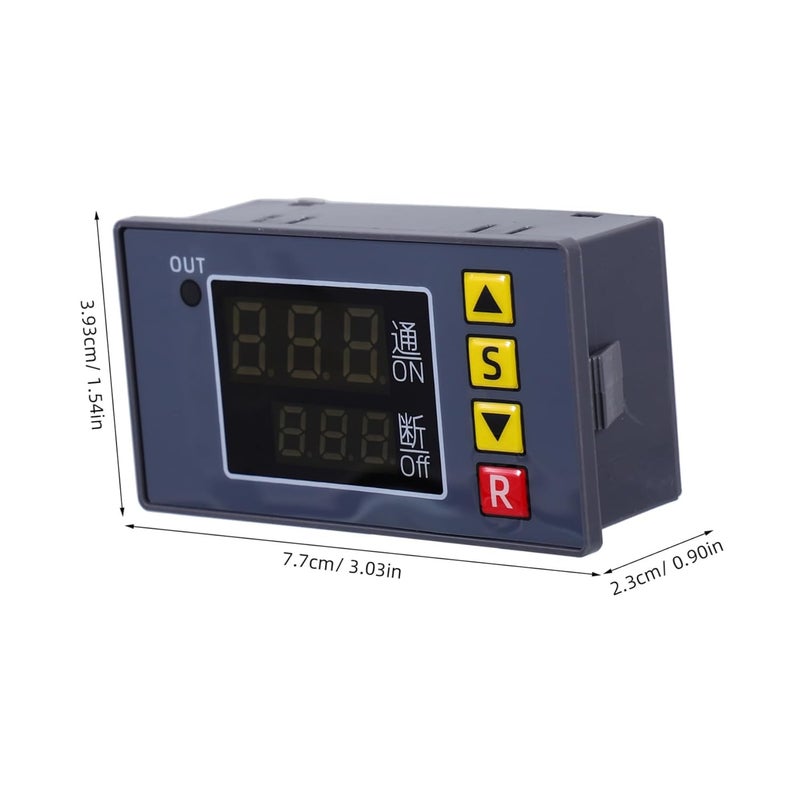 STOBAZA Programmable Digital Timer Relay Switch Module DC Cycle Delay For Home Industrial Use - Image 3