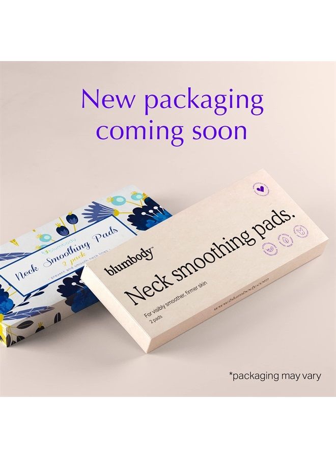 BLUMBODY Neck Wrinkle Pads - Advanced Anti-Aging Skin Firming & Neck Tightening Anti-Wrinkle Patches Treatment - Reusable Silicone Wrinkle Patches for Overnight Use - Crepe Erase & Neck Lift (1-mo Supply) - Image 5