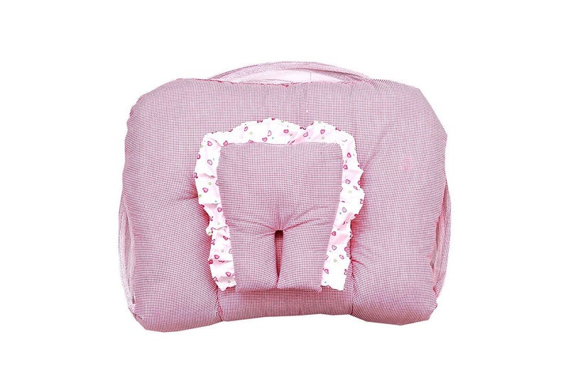 FARETO حزمة فاريتو لحديثي الولادة مكونة من 1 شبكة ناموسية سرير ومرتبة للأطفال مع شبكة ناموسية بحجم L32 إنش B18 إنش و8 جابلا للأطفال مع 8 حفاضات طبقة واحدة بحجم L12 إنش B10 إنش، 06 أشهر - Image 3