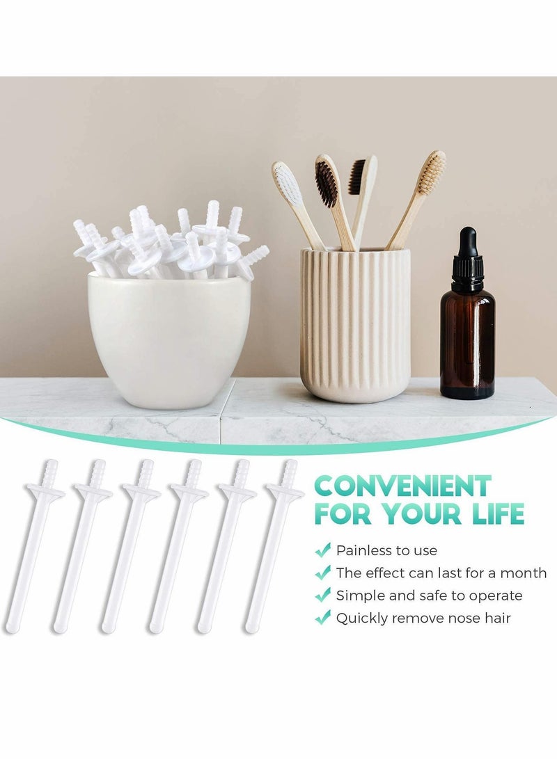Bluejw Nose Wax Sticks Applicators, 50 PCS Plastic Rod Wand Waxing Strips Nostril Cleaning Removal for Nostrils and Removing Hair - Image 5