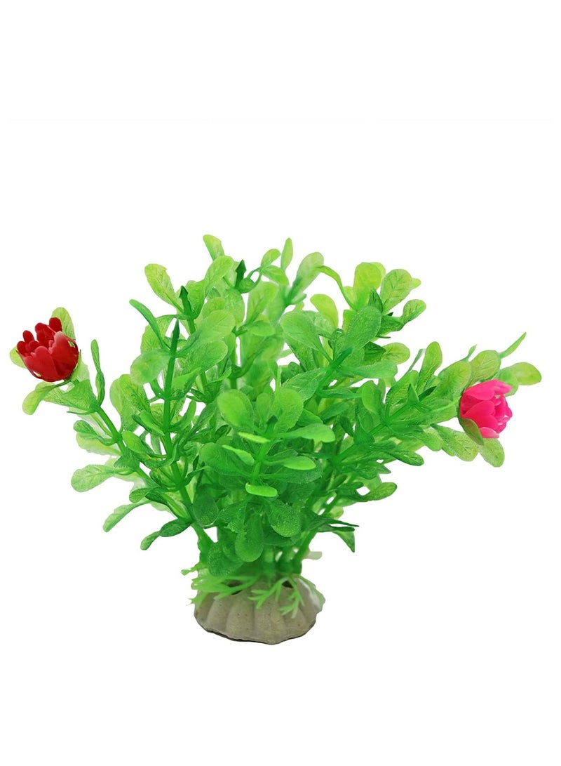 6 pcs aquarium artificial plants set for fish tank decorations - Image 4