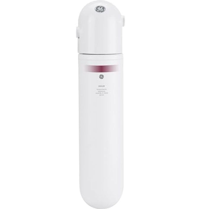 GE Under Sink Water Filter System for Kitchen & Bath | Water Filtration System Reduces Impurities| GXULQ, 4.60 x 8.50 x 14.50 inches,White