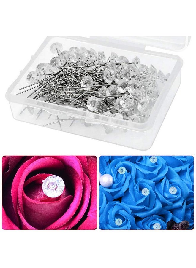 300 Pcs Flower Pins Corsages Pins Head Pins Wedding Bouquet Pins Crystal Pins Floral Bouquet Pins Clear Tongcloud (Transparent 2'') - pzsku/Z31C6C6172AF055C275F4Z/45/_/1724479199/f4762a8d-0802-473d-b5f4-91cb1d8751f2