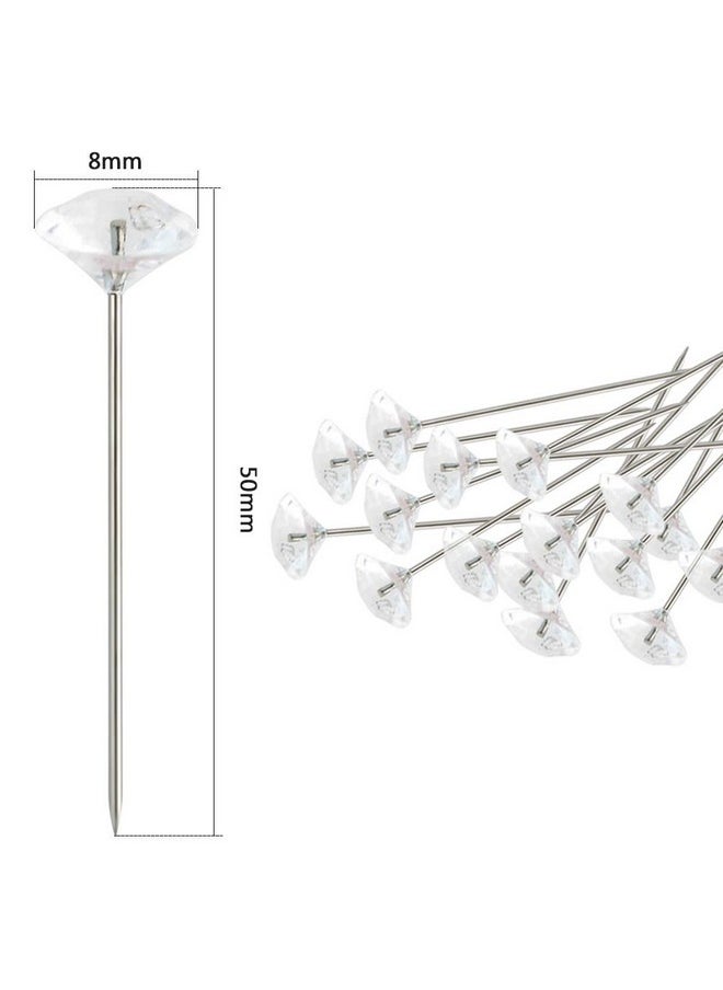 300 Pcs Flower Pins Corsages Pins Head Pins Wedding Bouquet Pins Crystal Pins Floral Bouquet Pins Clear Tongcloud (Transparent 2'') - pzsku/Z31C6C6172AF055C275F4Z/45/_/1724479206/88c1e004-2e63-4c1f-b73b-6f619b6d889c