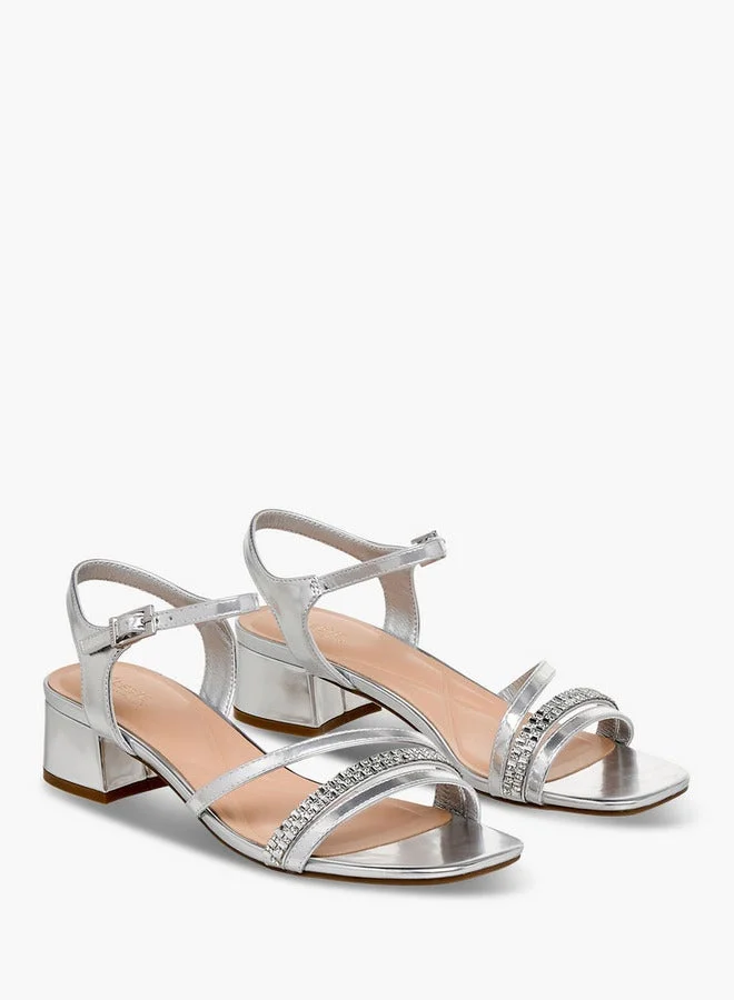 سيليست Women Embellished Block Heel Sandals