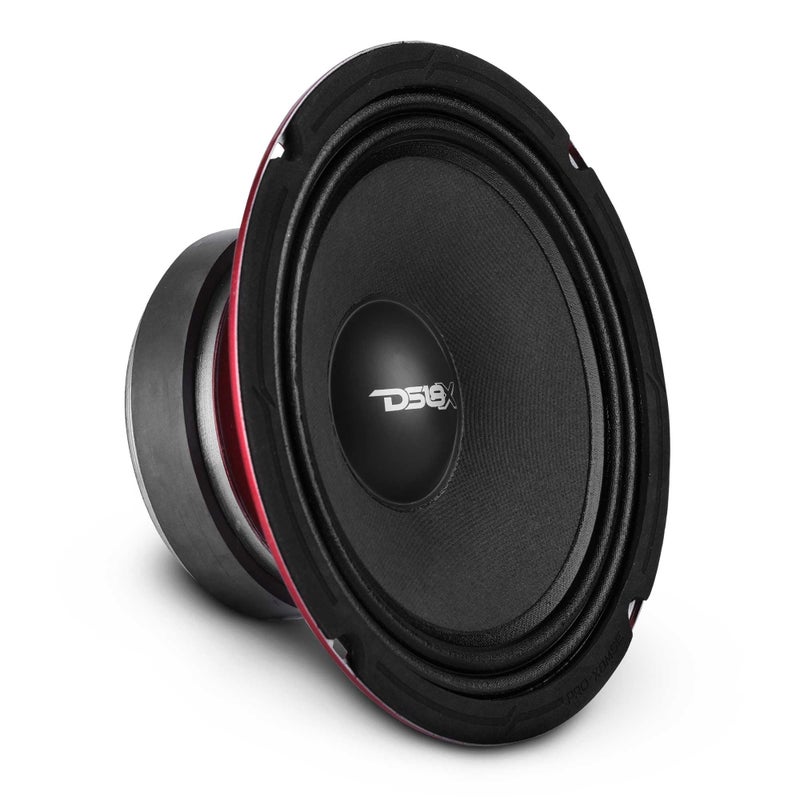 DS18 PRO-X8MSE Loudspeaker - 8", Midrange, Sealed Basket, 550W Max, 275W RMS, 8 Ohms - Premium Quality Audio Door Speakers for Car or Truck Stereo Sound System (1 Speaker) - Image 1