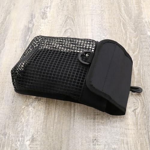 LT Easiyl Mesh Diving Bag Portable mesh Tool Bag Heavy Duty Sports Bag Outdoor Diving Equipment Portable Lightweight Dive Mesh with Buckle (Black) - Image 5