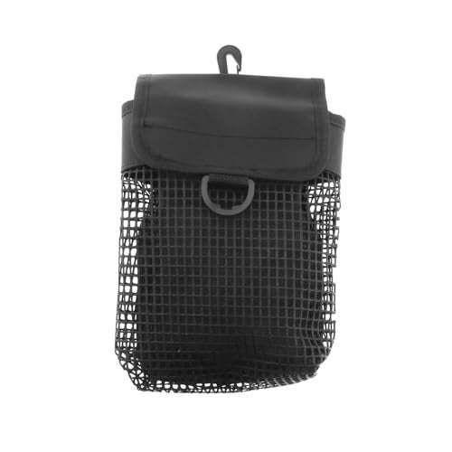 LT Easiyl Mesh Diving Bag Portable mesh Tool Bag Heavy Duty Sports Bag Outdoor Diving Equipment Portable Lightweight Dive Mesh with Buckle (Black) - Image 1