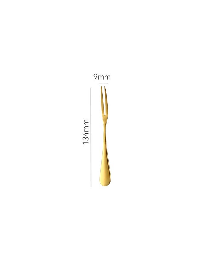 Thick Steak Knife Stainless Steel Tableware Home Beef Steak Knife Gold