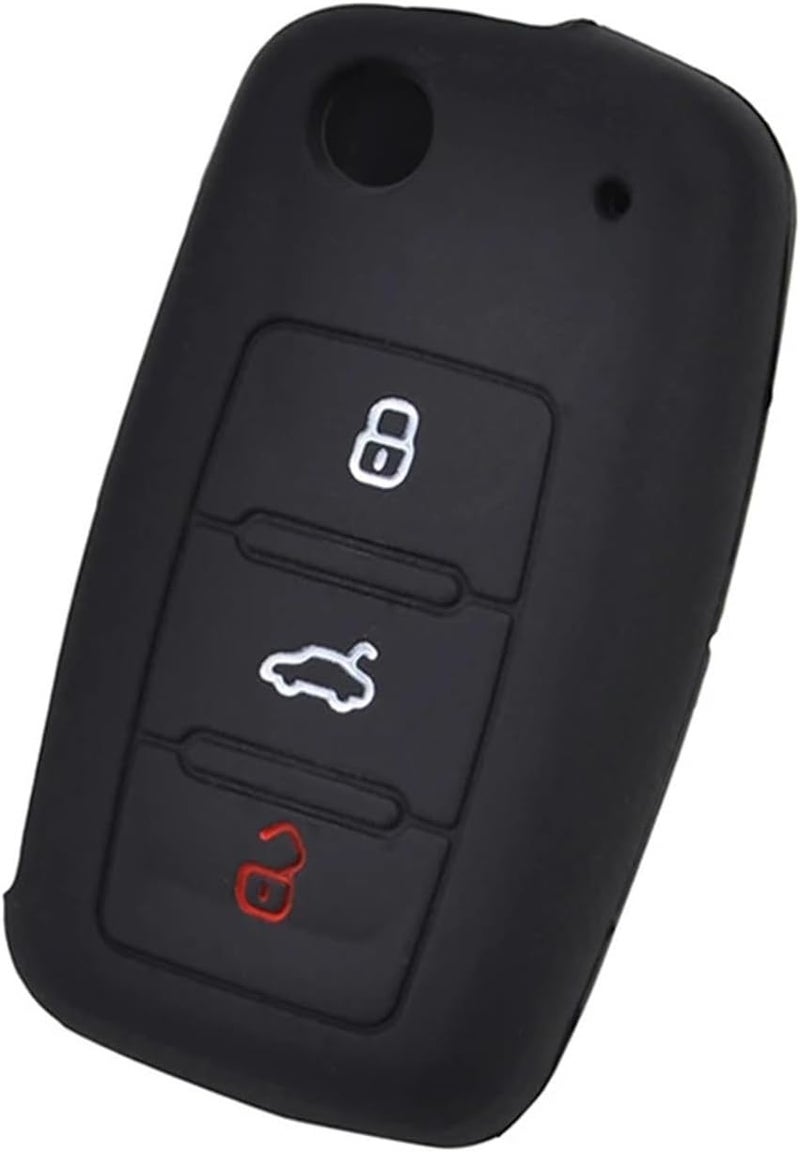 QASULER Silicone Car Key Fob Cover Case - Image 1