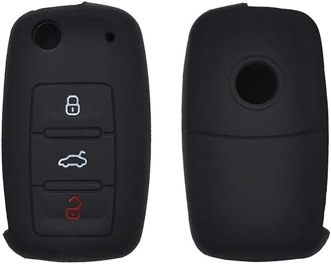 QASULER Silicone Car Key Fob Cover Case - Image 4