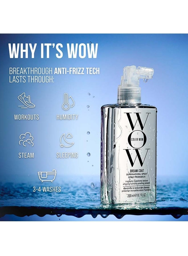 Color Wow Dream Coat Supernatural Spray. Iconic frizz fighter. Powerful  humidiy-proofing, 200ml - Image 3