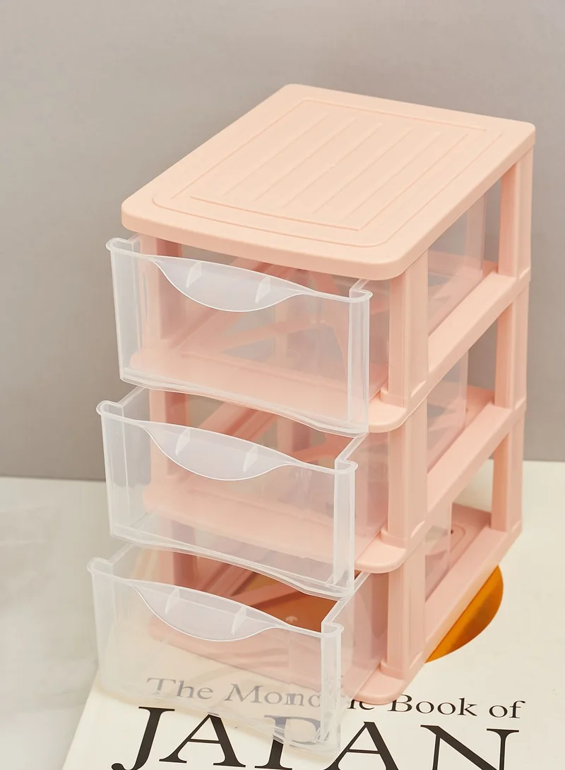 Back to school kit Pink Stationery Storage Holder With Drawers