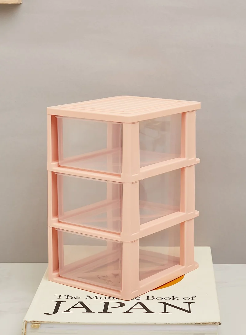 Back to school kit Pink Stationery Storage Holder With Drawers
