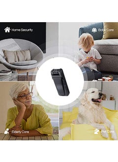 TECHNOVIEW Technoview 12MP WiFi Mini Camera Full HD Video and Audio Recorder IR Night Visio Motion Detection Body Action Camera with Clip Long Working Security Cam for HomeOfficeMeeting Portable A12  - Image 4