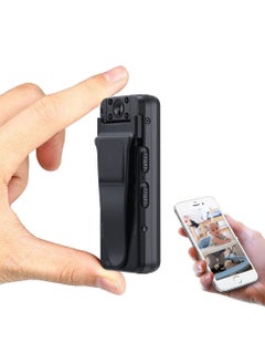 TECHNOVIEW Technoview 12MP WiFi Mini Camera Full HD Video and Audio Recorder IR Night Visio Motion Detection Body Action Camera with Clip Long Working Security Cam for HomeOfficeMeeting Portable A12  - Image 1