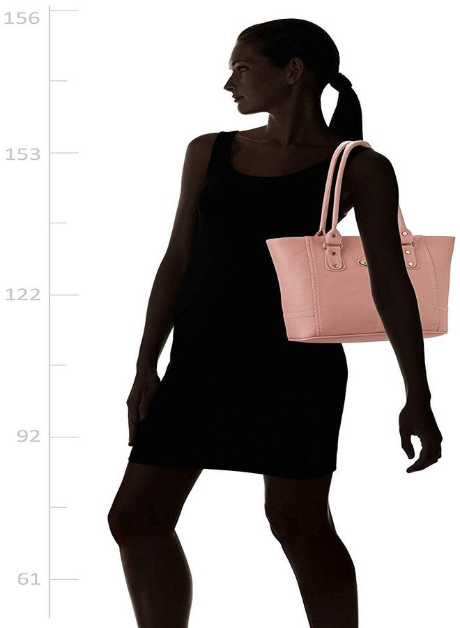 Fostelo Women's Everly Satchel Tote Handbag for Women | Ladies Purse | Stylish Shoulder Bag | Gift For Women | Light Pink - Image 2