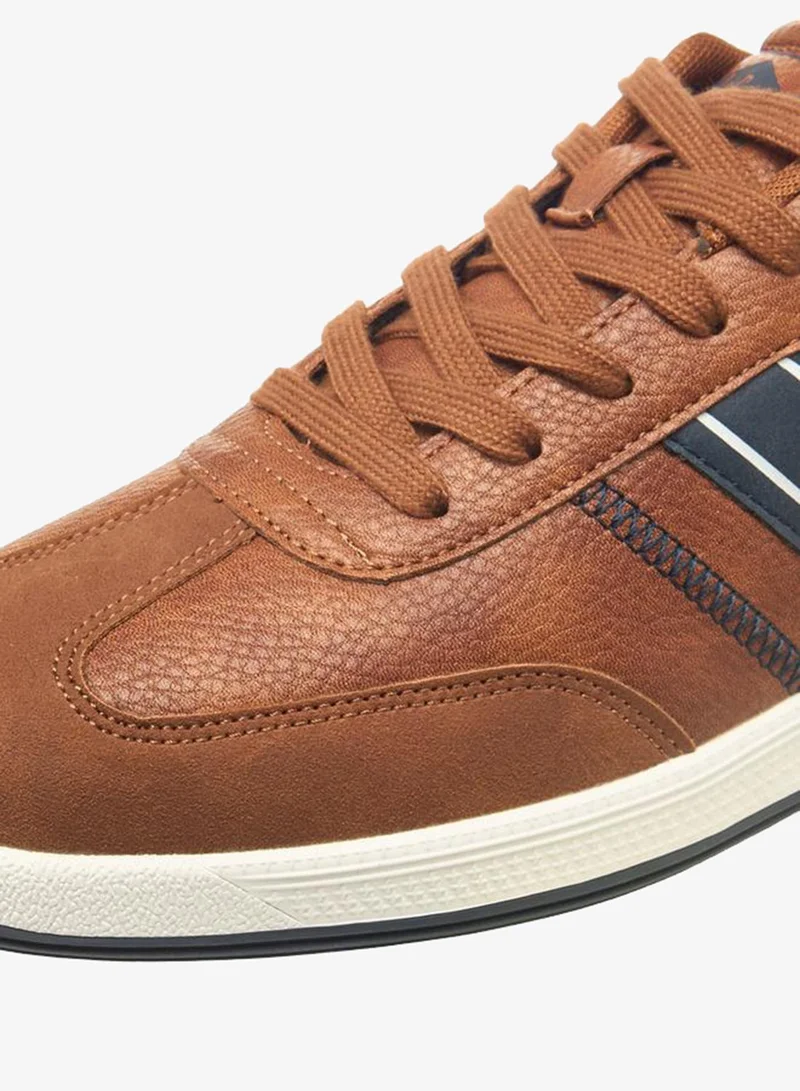 Lee Cooper TAN Men Lace-Up Sneakers for Men | Best Price UAE